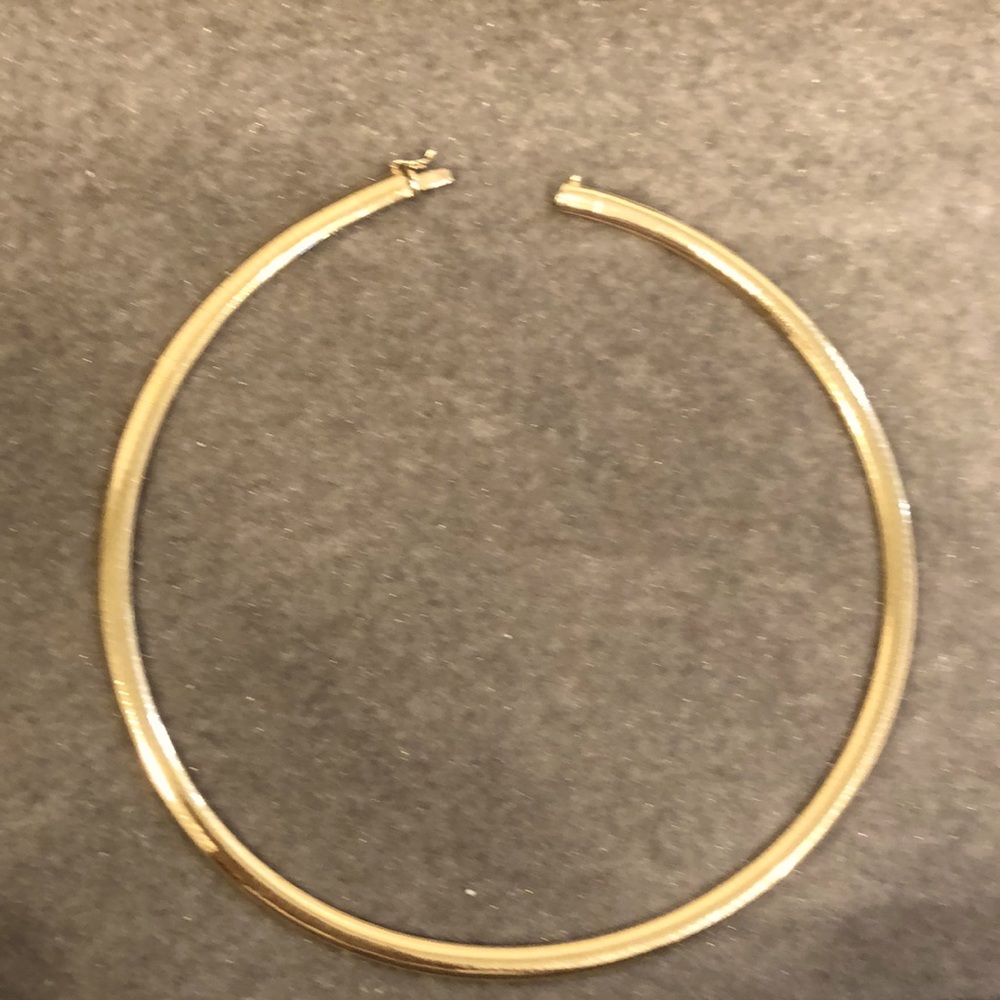 14k Omega Necklace
